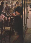 James Tissot La Demoiselle de Magasin (The Shop Girl) (nn01) Germany oil painting artist